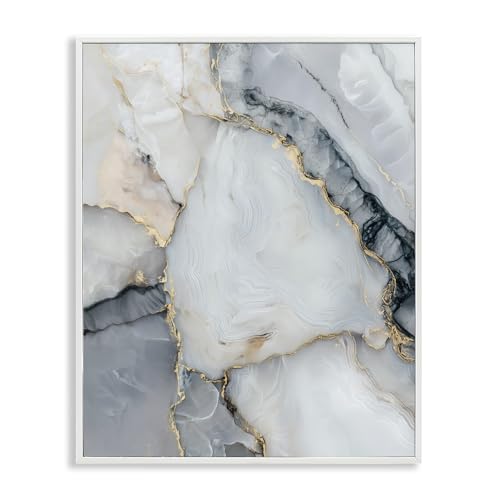 Luxe Stone Geode Abstract Geode, 11 x 14 Inch Framed Giclée Print