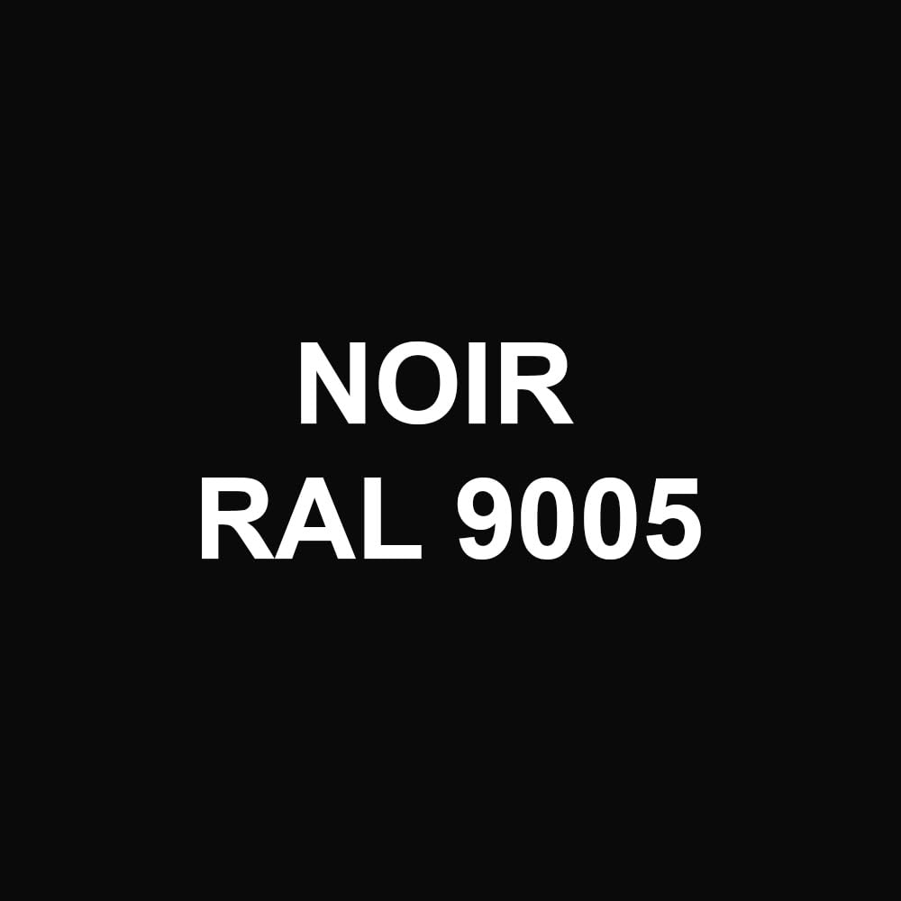 Gelcoat Polyester | 1 kg | Noir RAL 9005 | + Catalyseur PMEC + Pipette de dosage 3 ml, Gel Coat pour Bateau, Topcoat pour Camping car