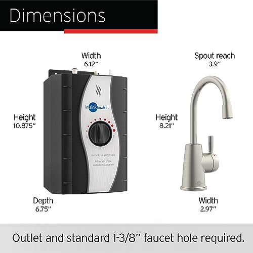 INSINKERATOR HOT250 Instant Hot Water Dispenser System, H250SN-SS - image 7