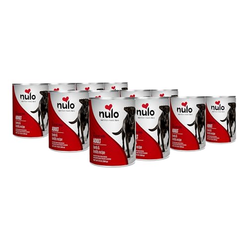 Image of Nulo Grain-Free Lamb & Lentils Recipe Adult Wet Canned Dog Food, 13 Ounce, 12 Cans