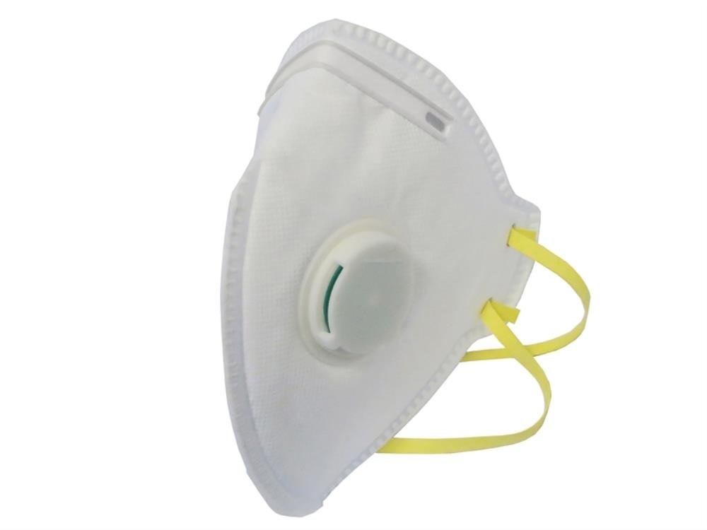 Scan SCAPPEP1FFV FFP1 Premier Fold Flat Valved Disposable Dust Masks Pack of 3