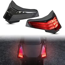 LED Taillights for Can-Am Ryker 600 900 & Rally Accessories, Smoked Lens Rear Break Stop Tail Lights Lamps Replace #710005284, 710005285 for Ryker 2 PCS