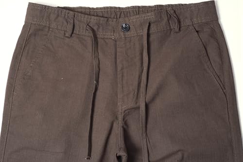 Image of DIVISIVE Men's Loose Fit Linen Blend Cotton Pants