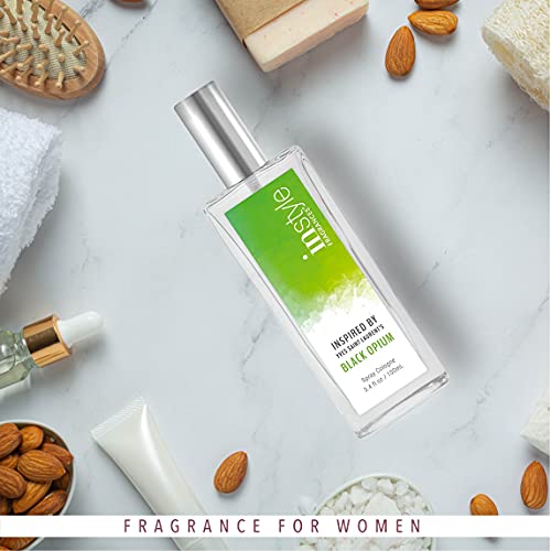 Instyle Fragrances | Inspired By Yves Saint Laurent's Black Opium | Women’s Eau De Toilette | Vegan, Paraben Free, Phthalate Free | Never Tested On Animals | 3.4 Fluid Ounces #TOP1