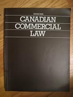 Canadian commercial law 0773042814 Book Cover