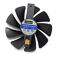 inRobert 95mm Video Card Cooling Fan Replacement for Sapphire Nitro+ RX580 / RX570 / RX480 / RX470 (CF1015H12D)