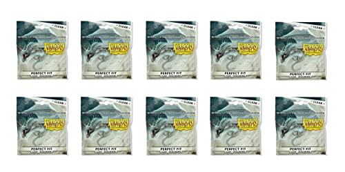 Pochettes standard Dragon Shield transparentes anti rayure et usure