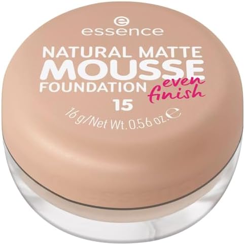 Essence Natural Base Matte Mosse, Mattifying, Covering, Result Ex...