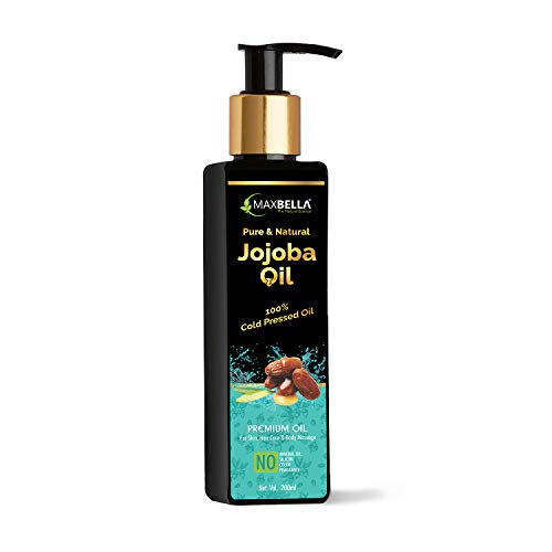 MaxBella Pure and Natural Cold Pressed Virgin Jojoba Oil For ...