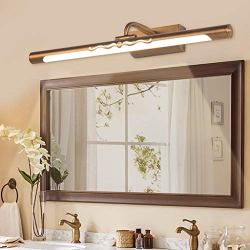 Lampe murale d'armoire de miroir étanche LED rétro réglable