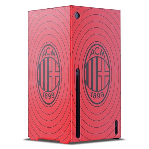 Enveloppement Xbox Series X AC Milan Protection Console Gaming Rouge Noir