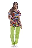 1371V-S - Just Love Nursing Scrubs Set for Women / Print Scrubs
