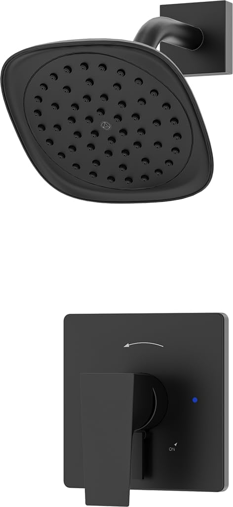 Symmons Verity Single Handle Wall Mounted Shower Trim Kit with Diverter Lever (Valve Not Included) 2.0 GPM