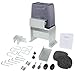CO-Z 3300 lb Automatic Sliding Gate Opener with 2 Remote Controls, Electric Rolling Driveway Fence Slide Gate Motor, Complete Gate Operator Hardware Security System Kit for Sliding Gate Up to 40 Feet