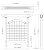 Vita Manchester White Vinyl Trellis, 60 inch x 82 inch Privacy Screen, PVC, BPA and Pthalate Free, Garden Décor Lattice, VA68246