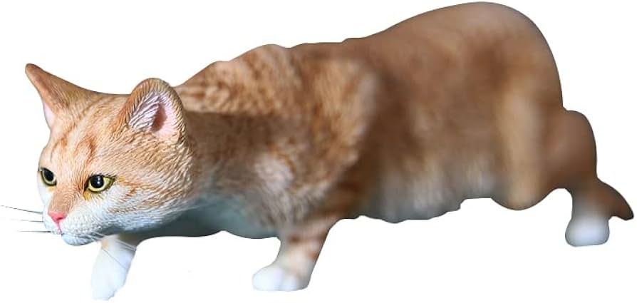 Amazon.co.jp: JXK 捕食中の中華田園猫 複雑なテクスチャディテール 猫