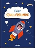 Meine Schulfreunde – Weltraum: Freundebuch für die Grundschule | Das perfekte Geschenk für den Schulanfang (Freundebücher)