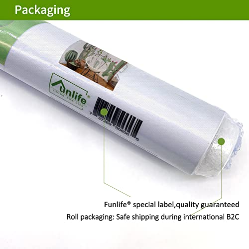 Funlife Large Fabric Boho Cactus Garden Wall Decals Peel And Stick, Self Adhesive Giant Prickly Pear Cactus Wall Art Stickers, Home Decor Wall Murals Stickers For Bedroom Living Room #TOP5