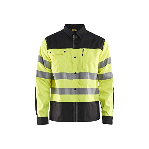 Camisa de trabajo para evitar accidentes Blaklader alta visibilidad