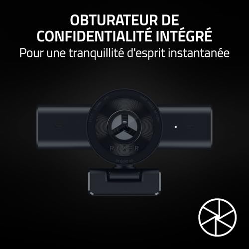Razer Kiyo V2 X Webcam Quad HD 3 7 MP 60 fps ClipSoporte - vue 8