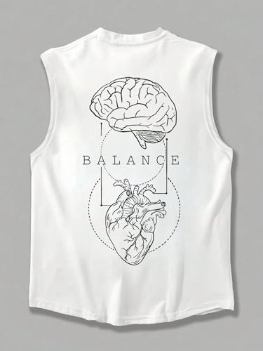 Image of Trillion Printed Sleeveless Tshirt for Men | Tank Top for Men's | Vest for Man Printed