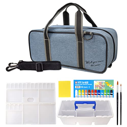 画材セット Amazon.co.jp: サクラクレパス 絵の具セット コンパクト 水彩