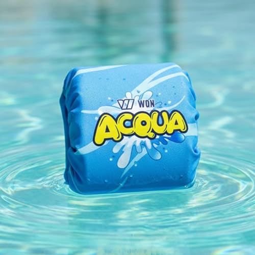 Boia Auxiliar Traseira Para Colete Salva Vidas Infantil Flutuador Segurança Piscina Praia Não Fura Até 25Kg Azul