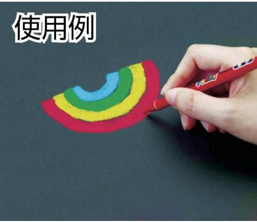Mitsubishi Pencil Цветной карандаш Ponky Pencil Детский 12 цветов K800PK12CLT, фото 10