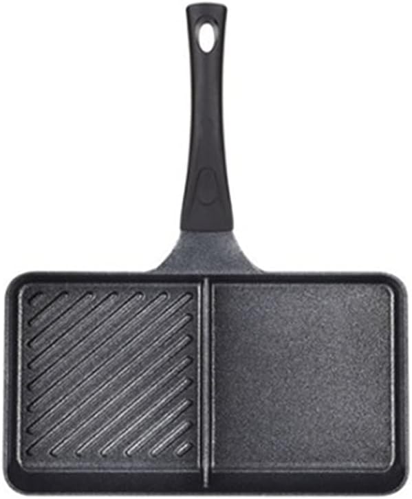 IH Induction Nonstick Brunch Frying Pan Grill Sandwich Maker Twin Toast Pans