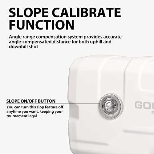 Gogogo Sport Vpro Rechargable Golf Range Finder 900Yards with Slope On/Off,Magnetic Strip,Tournament Legal,High-Precision Range Finder,Fast Flag Lock with Pulse Vibration,6X Magnification - Image 5