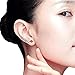 Colorful Climbers Cuff Wrap Cubic Zirconia S925 Sterling Silver Fashion Studs Crawler Pierced Earrings for Women 7 Crystal CZ Hypoallergenic for Sensitive Ears Gifts for Birthday Sister Bff