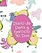 Diario de Dieta y Ejercicio 90 dias: Libro de Registro y Progreso Diario de Dieta Alimentos y Ejercicio para Perdida de Peso y Salud I Planificador de Comida y Fitness  Tema Aguacate 20 x 25 cm