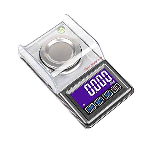 Báscula digital de precisión 50g x 0.001g mini electrónica miniatura 1