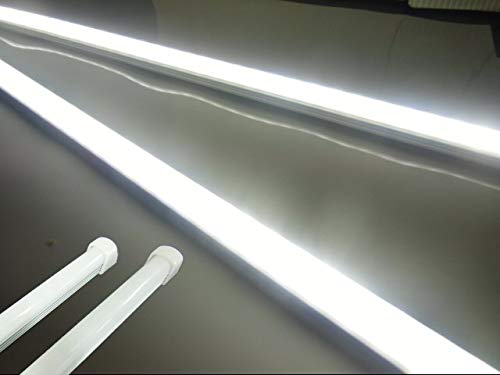 Amazon.co.jp: 12v 24v 兼用/LED アルミ バーライト 蛍光灯 2本セット 