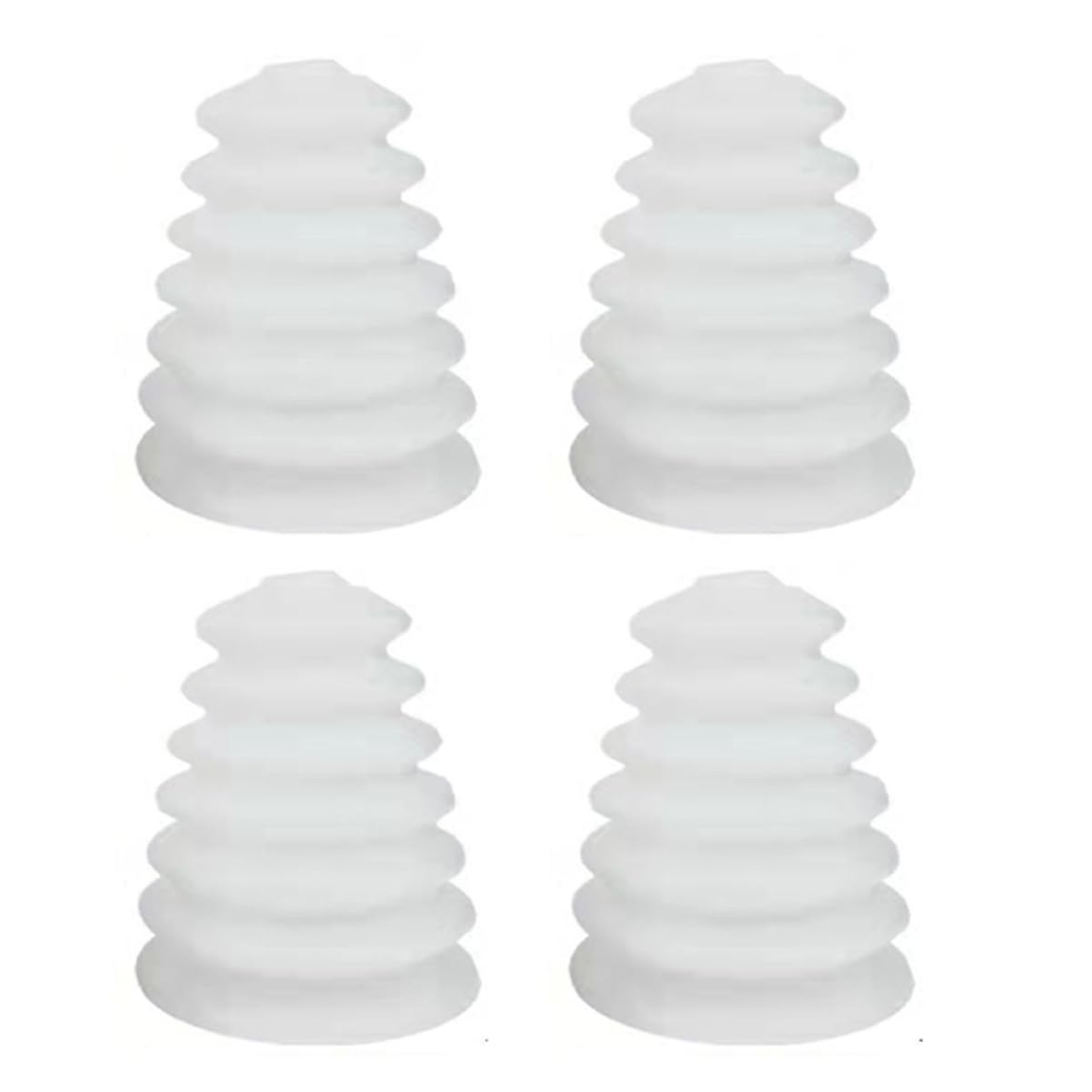 NULYLU 4pcs Electric Drill Cover Dust Collector for Drywall Hammer Tool High Elasticity Protects Health