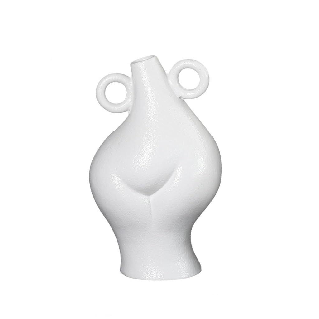 GELASIGE Flower Pots Creative Flower Vases, Flower Pots For Home Living Rooms, Decorative Ornaments Outdoor Flower Pots(B)