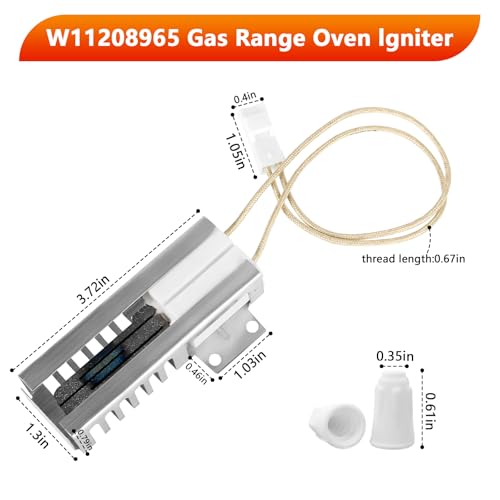 Image of W11208965 Gas Range Oven Igniter Compatible with Amana /Whirlpool Igniter