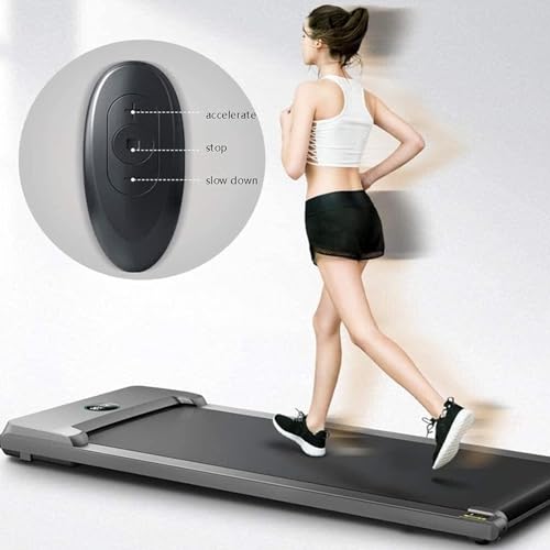 Image of Treadmill Under Desk Treadmill Folding Portable Walking Treadmill with Wide Tread Belt Super Slim Mini Quiet Slow Running Treadmill