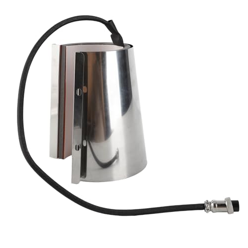 Catálogo de Accesorios para prensas de impresión que puedes comprar esta semana. 44 Haofy Accesorio de Prensa de Calor para Taza de Vaso, Espesor Ajustable, Impresión por Sublimación de Taza de 15 Oz, Portátil (17 onzas)