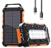 WOWMVP Solar Powerbank 26800mAh, PD15W Tragbare...