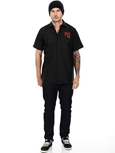 Lucky Brand Men's Miss Fire Pinup Work Shirt2