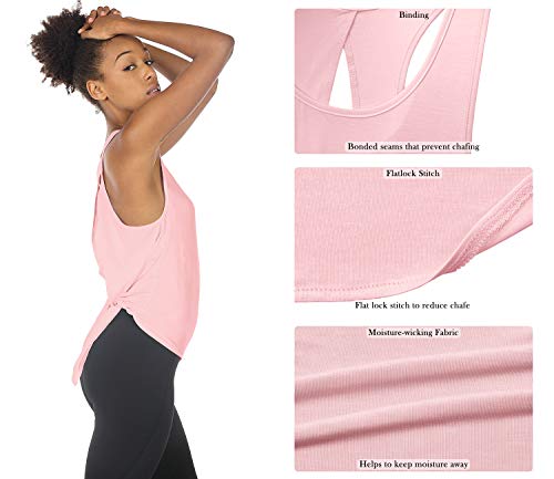 Image of icyzone Women's Backless Workout