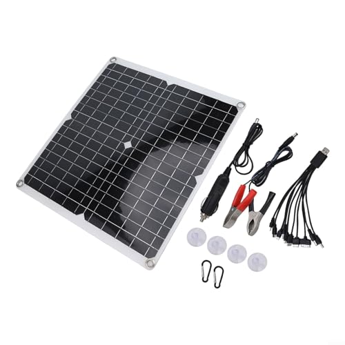 50W Solarpanel Kit 12V Ladegerät mit Hoher Effizienz...