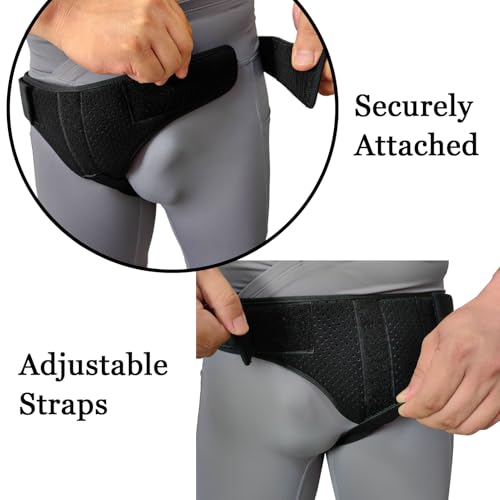 Faja para Hernia Ajustable Unisex Soporte y Alivio miniatura 5