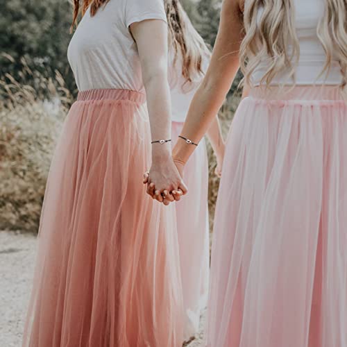 Image of Ornaland 2 /3 /4 /5 Pcs Friendship Bracelet Best Friend Bracelets Bff Matching Heart Bracelet Braided Bracelet Best Friend Friendship Gifts for Women Friends Girls Teen