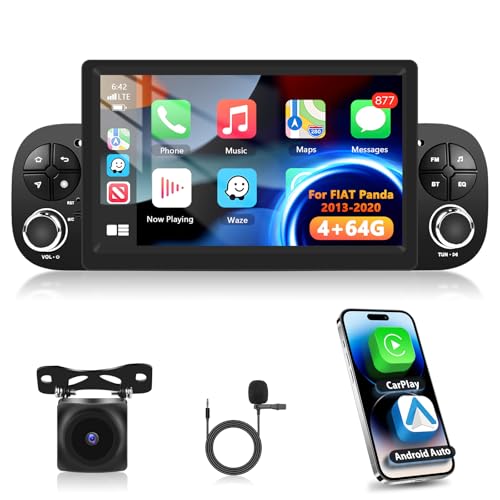【Display Ad Alta Definizione E Schermo Diviso】 Goditi un display HD da 7 pollici ad alta risoluzione con controllo touch fluido e accesso rapido a tutte le funzioni. Il supporto per lo schermo diviso ti consente di utilizzare due app contemporaneamente, ad esempio la mappa e il lettore multimediale.