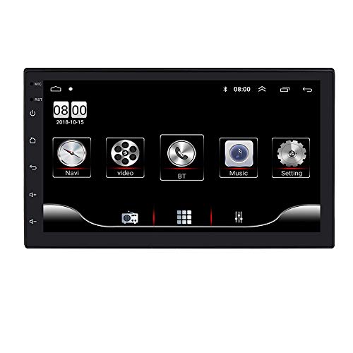 7 Inch Android 10 Double Din Car Stereo Supports Online/Offline Map Navigation Mirror-Link Steering Wheel Control SD USB WiFi 4G OBD2 TPMS AM/FM Radio