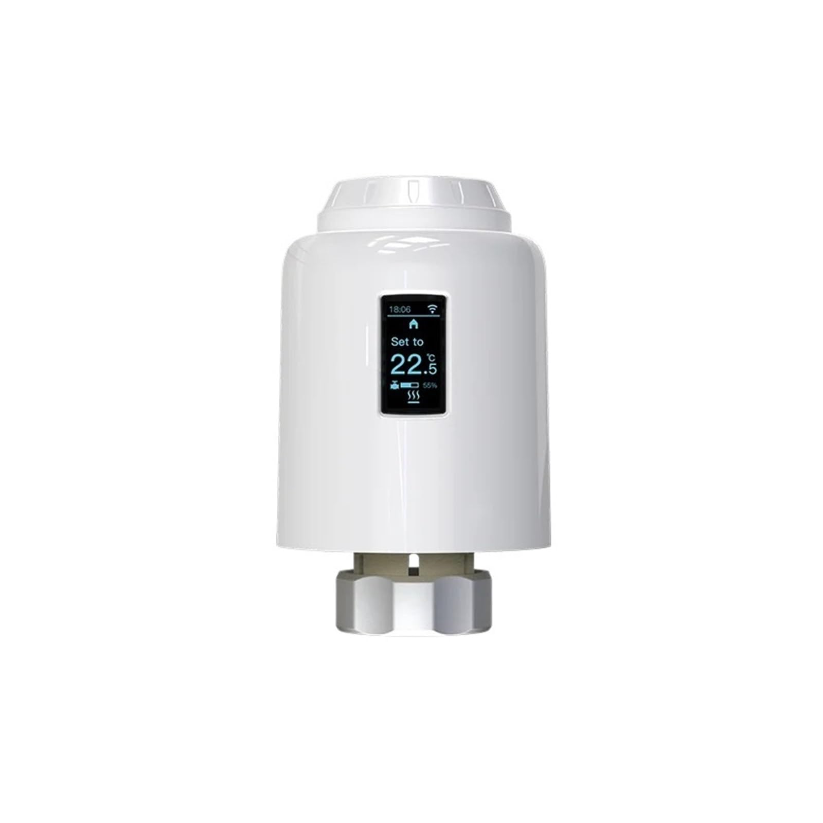 Termostat TRV WiFi Direct, Inteligentny Zawór Grzejnikowy, Programowalny Siłownik Regulatora Temperatury, Współpracuje Z Automatyczna Regulacja(1PCS TRV604)