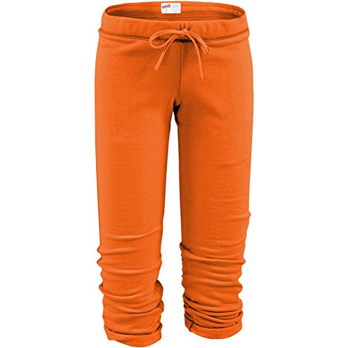 Soffe Womens The Training Capris Orange Xl