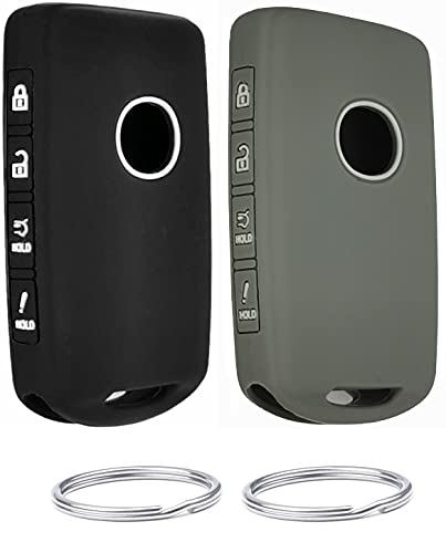 REPROTECTING Silicone Rubber Key Fob Cover Compatible with 2019-2021 Mazda 3 6 CX-30 CX-5 CX-9 WAZSKE11D01 662F-SKE11D01